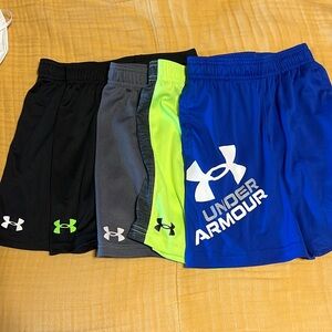 5 Pairs Boys Under Armour Shorts